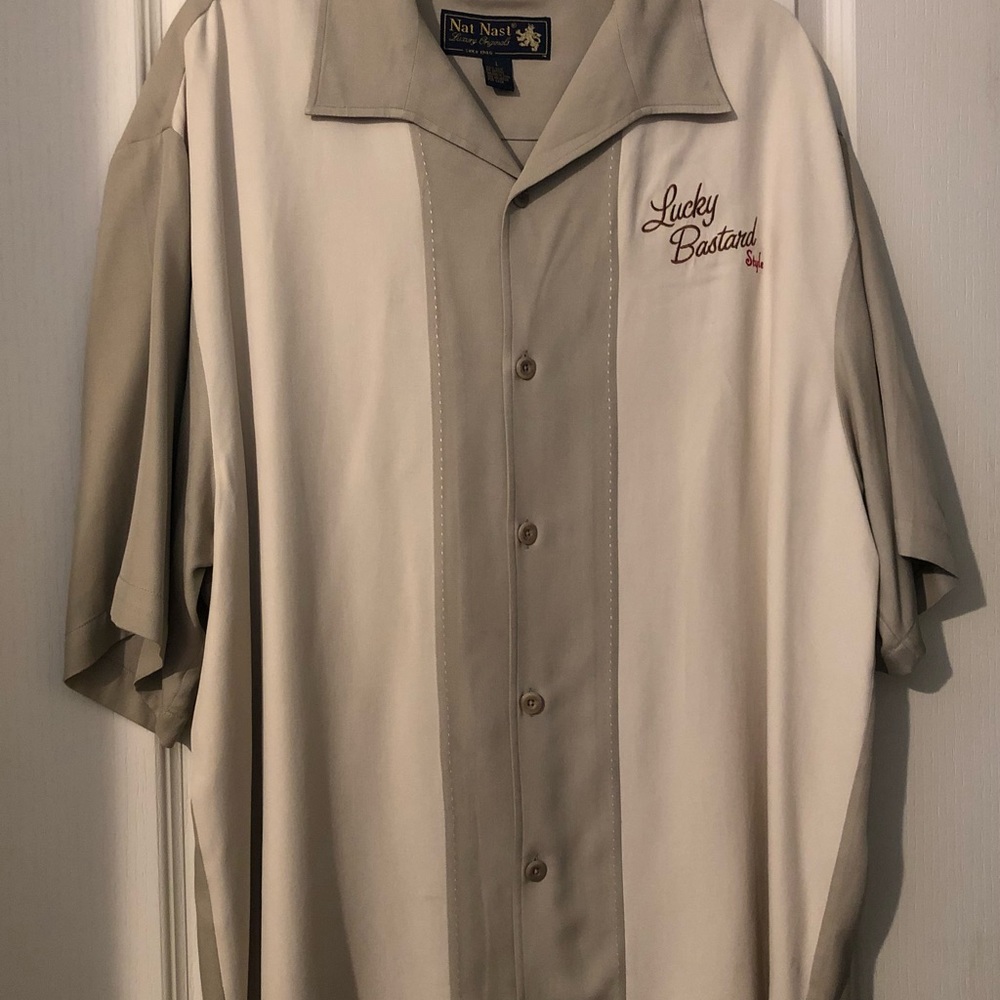 Mens Silk Shirt Nat Nast